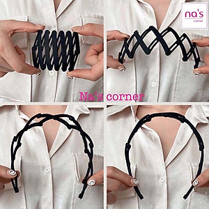 Cài bờm tóc có thể gấp gọn tiện dụng