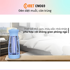Đèn Diệt Muỗi Comet CM069 6W - Hàng Chính Hãng