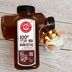 Mật ong rừng Hoa Nhãn Cổ Thụ - 100% mật ong chín Honimore 230g