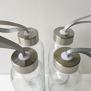 Combo 5 Bình đựng nước thủy tinh đẹp 500ml