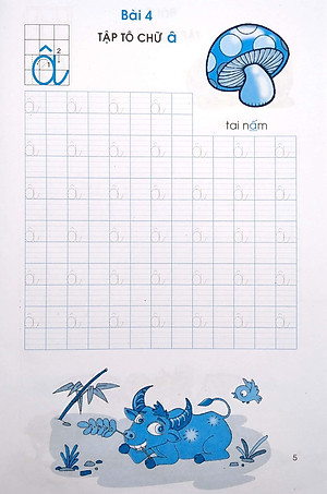 Tập Tô Chữ (Mẫu Giáo 5-6 Tuổi)