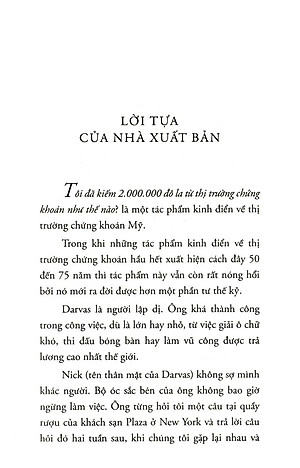 Sách Tôi Đã Kiếm 2.000.000 Đô La Từ Thị Trường Chứng Khoán Như Thế Nào? (Tái Bản 2021)
