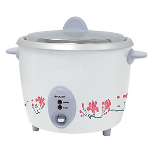 Nồi Cơm Điện Nắp Rời Sharp KSH-D06V (0.6L) - Màu Ngẫu Nhiên - Hàng Chính Hãng
