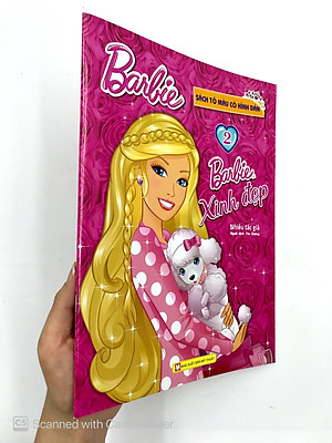 Sách Barbie Xinh Đẹp 2 (Tô Màu Có Hình Dán)