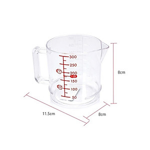 Bộ 02 cốc đo lường chia vạch đa năng Inomata - Nội địa Nhật Bản