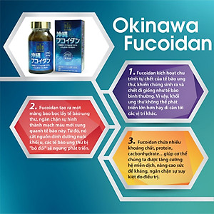 Combo 2 Hộp Okinawa Fucoidan Kanehide Bio Của Nhật Bản (180 Viên x2) Phòng Và Hỗ Trợ Ức Chế Tăng Trưởng Tế Bào Ung Thư, Nâng Cao Đề Kháng, Hệ Miễn Dịch Cho Cơ Thể.