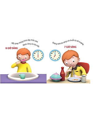 Sách Thế Giới Trong Mắt Em - Thời Gian Biểu