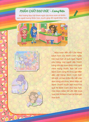 Cô Bé Bánh Dâu- 1000 Đề Can Lấp Lánh - Tập 4