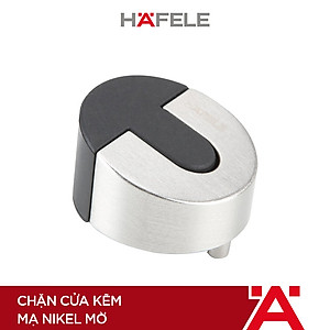 Chặn Cửa Kẽm Mạ Nikel Mờ Hafele - 489.70.260 (Hàng chính hãng)