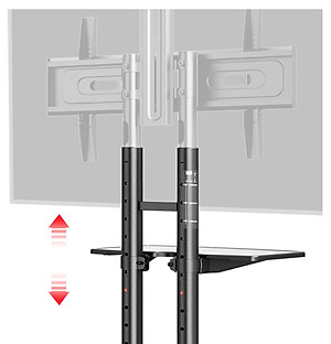 Kệ Tivi Di Dộng Ava1500c dùng cho TV 32-65 inch ( Hàng Nhập Khẩu )