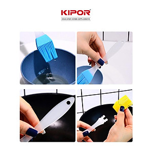 Chổi quét dầu silicon KIPOR KP-QD01 - Cọ quét bơ, ướp gia vị tiện lợi - Chịu nhiệt tốt 