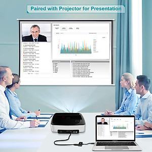 Hub sạc nhanh chia cổng 2 in 1 PD Type-C ra Type-C 3.0 và HDMI chuẩn 4K hiệu CHOETECH M03BK cho Macbook Pro / Smartphone - Hàng chính hãng