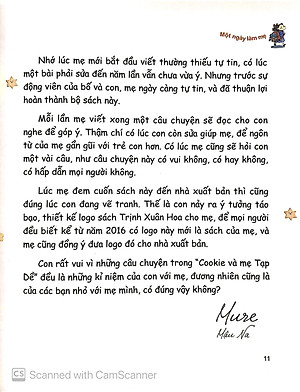 Sách Cookie Và Mẹ Tạp Dề - Một Ngày Làm Mẹ