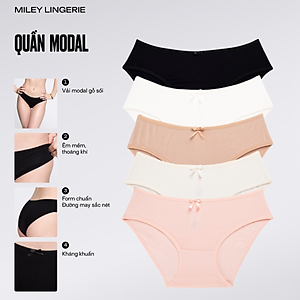 Combo 5 Quần Lót Nữ Modern Brief Miley Lingerie BC042 - Màu Ngẫu Nhiên