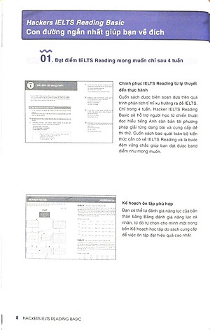 Sách Hackers IELTS Basic- Reading