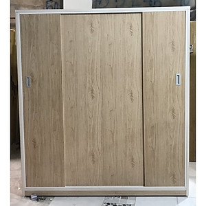 Tủ áo lùa 1m2 x 1m8 x 50 cm (màu gỗ tự nhiên)