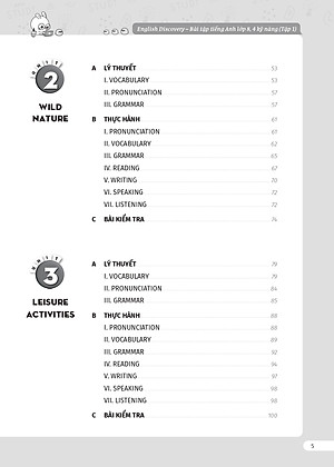 Sách English Discovery 8 - Bài tập tiếng Anh lớp 8 có đáp án - 4 kỹ năng - Tập 1 - ThS. Lê Vy - VivianBooks