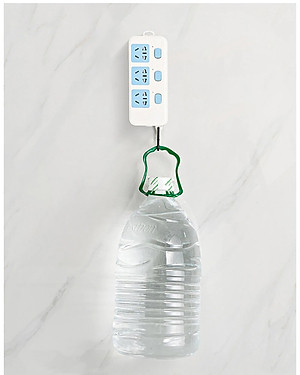 Kẹp dán tường thông minh - Không cần khoan lỗ, đục tường- Chịu lực lên đến 3Kg