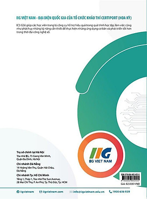 Tăng Cường Tin Học Quốc Tế - IC3-GS6 Level 1 - Digital Literacy (Tái Bản 2024)