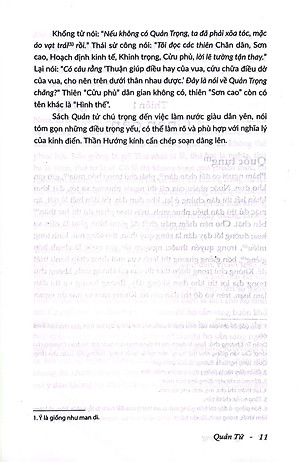 Quản Tử - Thuật Cai Trị Đất Nước Của Bậc Quân Vương