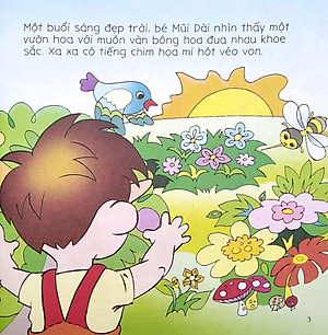 Bé Tập Kể Chuyện - Cậu Bé Mũi Dài (Tái Bản 2022)