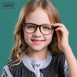 [Kèm Video] Mắt Kính Trẻ Em SiPU Chính Hãng MK07 Chống Ánh Sáng Xanh + Chống gãy - Bé Trai Bé Gái (Kèm Hộp Ô Tô)