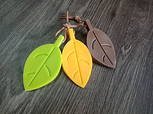 CHẶN CỬA SILICON HÌNH CHIẾC LÁ CC8