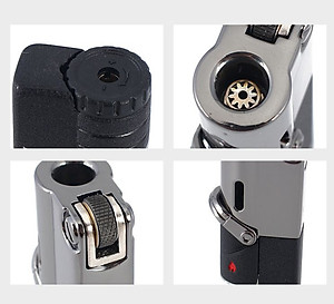 Vỏ Hột Quẹt Bật Lửa Khò 1 Tia Aomai AM7108 Nhỏ Gọn Tiện Lợi Đẹp Độc Lạ - Dùng Gas Cao Cấp