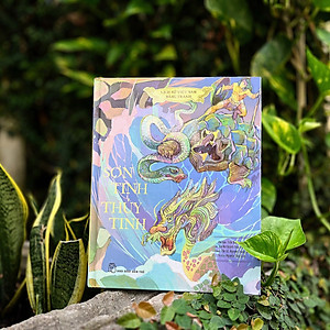 Sách Lịch sử Việt Nam bằng tranh: Sơn Tinh - Thủy Tinh (Bản màu, bìa mềm)