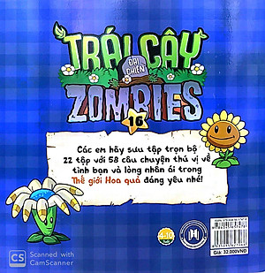 Sách Trái Cây Đại Chiến Zombie - Tập 16: Ai Cập Thần Bí (Tái Bản)