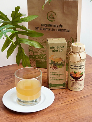Bột gừng nguyên chất, sấy lạnh, không đường, độ mịn tuyệt đối tan trong nước - Dùng pha trà tuyệt hảo, nấu ăn, làm đẹp, làm bánh