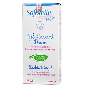 Gel tắm gội dịu nhẹ cho bé Saforelle Bebe 250ml