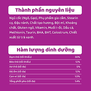 Đồ Ăn Cho Mèo Con Whiskas Vị Cá Biển Và Sữa Dạng Túi 1.1 Kg
