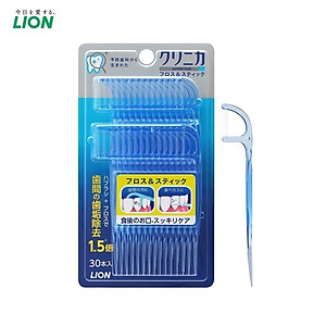 Set 30 cây tăm chỉ nha khoa cao cấp Nhật Bản Clinica Floss - Hàng nội địa Nhật Bản