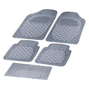 Bộ Thảm Lót Sàn Ô Tô PACKY PODA 6255 Màu Xám 4 Chỗ