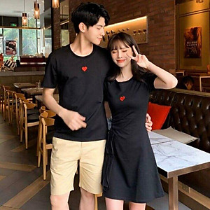 đồ đôi nam nữ, áo váy đôi chất đẹp cho các cặp đôi phong cách