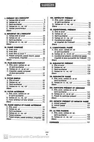 Sách 450 Conjugaison Niveau Intermédiare