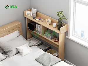 Kệ Sách Để Sàn IGA , Giá Để Đồ Đa Năng Trong Phòng Ngủ - GP137