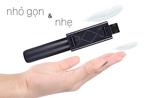 Gậy chụp ảnh tự sướng Mawa K07 - Tích hợp 3 chân tripod và remote bluetooth chụp từ xa - Hàng chính hãng