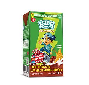 Thùng 48 Hộp Sữa SoCola Lúa Mạch KUN 110ml/hộp