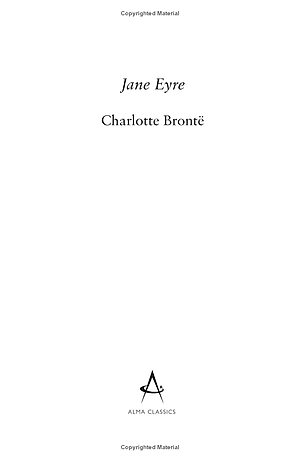 Jane Eyre (Alma Classics Evergreens)