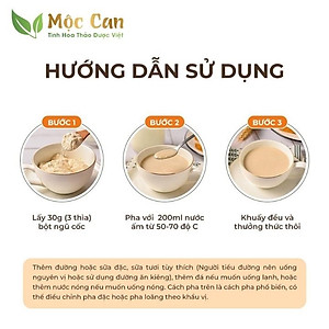 Ngũ Cốc Tăng Cân Cho Người gầy  Mộc Can - Bột Ngũ Cốc Dinh Dưỡng 500g