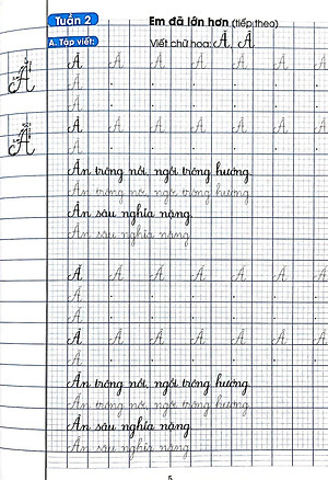 Vở Luyện Viết Lớp 2 - Tập 1 (Chân Trời Sáng Tạo)