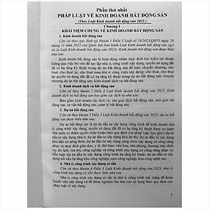 Sách Pháp Luật về Môi Giới, Đầu Tư Kinh Doanh Bất Động Sản, Đất Đai và Nhà Ở - V2461T