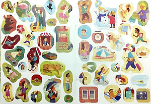 Sách Bóc Dán Thông Minh - Luyện Tay Thật Khéo, Luyện Mắt Thật Tinh - Hôm Nay Mình Đi Đâu Nhỉ?