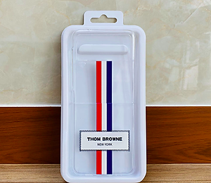 Ốp lưng dành cho Samsung Galaxy Z Fold 3 , Z Flip 3 trong suốt Thom Browne, hai mảnh hiệu Likgus - Hàng chính hãng
