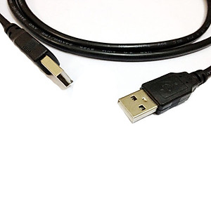 Dây Cáp USB 2 Đầu Dương 1.5m có cục chống nhiễu - Hàng Nhập Khẩu