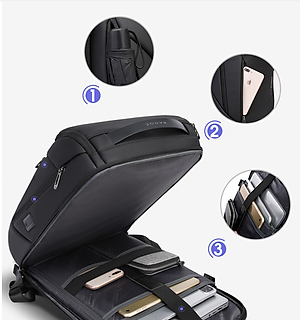 Ba lô nam thông minh đa năng cao cấp phong cách châu âu