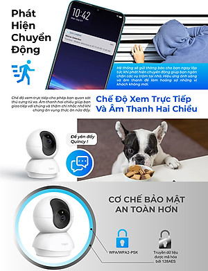 Camera IP Wifi TP-Link Tapo C200 Full HD 1080P Giám sát An Ninh - Hàng Chính Hãng