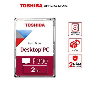 Ổ cứng HDD Toshiba P300 3.5 inch Desktop Hàng Chính Hãng